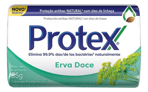 Sabonete Protex Antibacteriano Erva Doce 85g Kit C/42