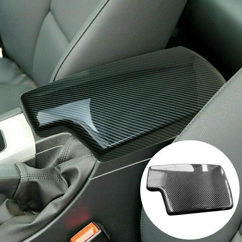 P Caja Reposabrazos Fibra Abs Carbono Para Bmw Serie 3