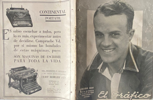 Antigua Revista El Gráfico, Nº 624, Fútbol, Jun 1931