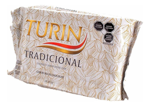 Marqueta Chocolate Turín Tradicional Semiamargo De 6kg