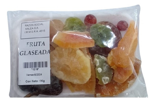 Frutas Glaseadas Surtidas 1kgr