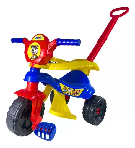 Triciclo Motoca Infantil Pedal Tchuco Baby Patrol