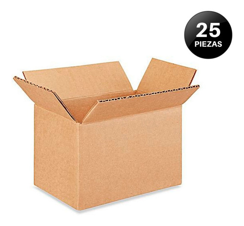 Cajas De Cartón Para Envíos 15x10x10 Cm, 25 Cajas