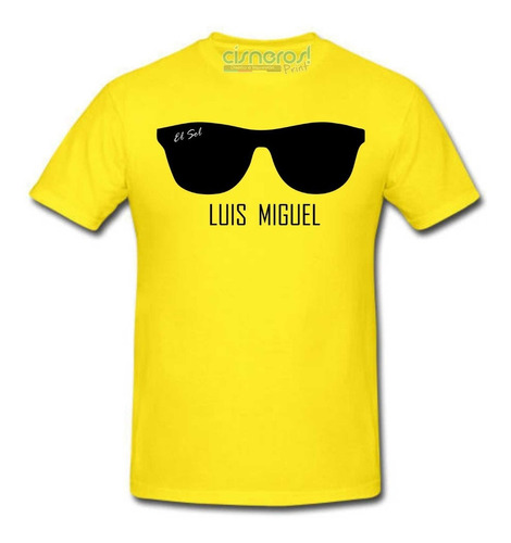 Playera Luis Miguel El Sol Todas Las Tallas Netflix