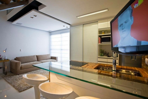 Imagem 5 de 15 de Dúplex Tipo Loft À Venda No Tatuapé. - 833