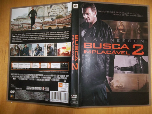 Dvd Busca Implacável 2 Liam Neeson