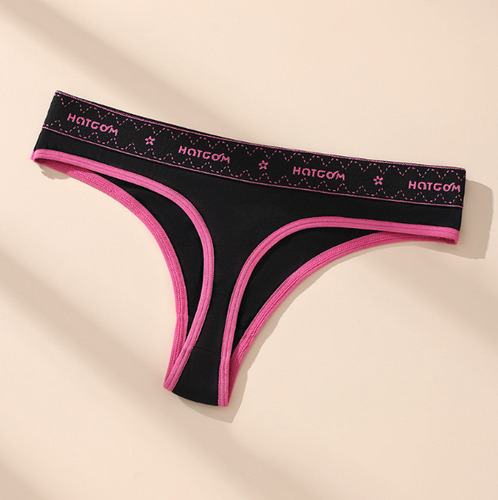 Pack De 5 Bragas Sexy Mujer 100 Algodón Deporte Panty Bikini