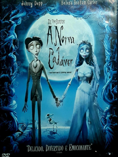Dvd Animação A Noiva Cadáver 2006 Tim Burton Patalex Warne (Usado)