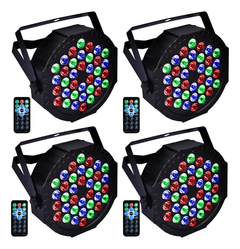 Luces Led Rgb Para Fiestas, Activadas Por Sonido