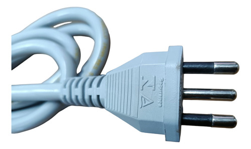 Cabo Força Pc Ac Fonte Tripolar 3mm Plug 20 Amperes 1,50m