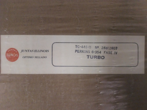 Junta Tapa Cilindro - Perkins 6-354 Fase Iv Turbo