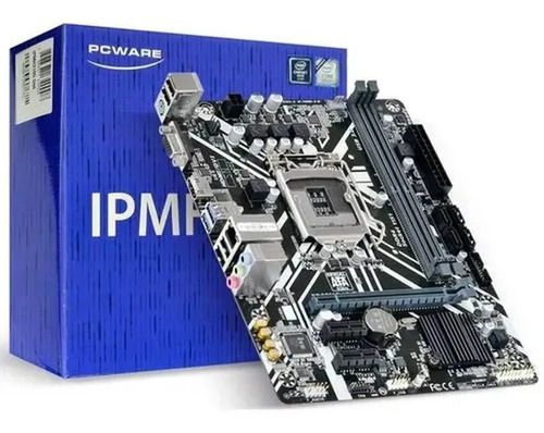 Placa Mãe Micro Atx Pcware Intel Ipmh310g 1151 Vga Hdmi Ddr4
