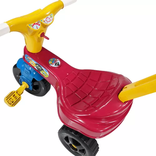 Triciclo Velotrol Motoca Infantil Menino Menina Empurrar