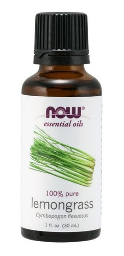 Aceite Esencial Lemongrass Now 30ml. Agronewen