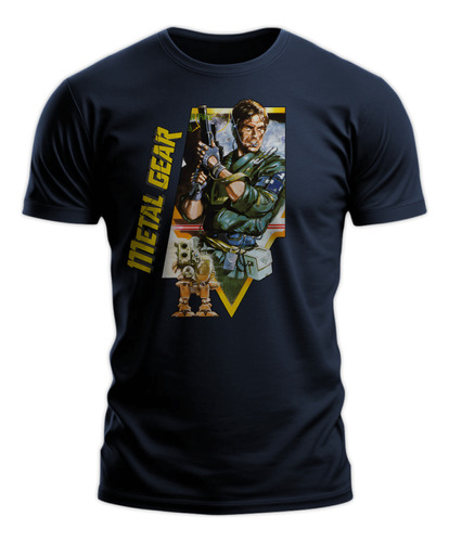 Polera Gustore De Metal Gear 87