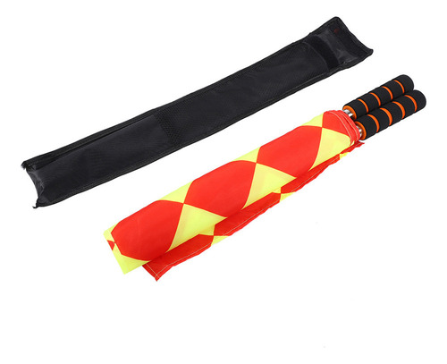 A Un Par Para Banderas Cuadradas De Árbitro Impermeables