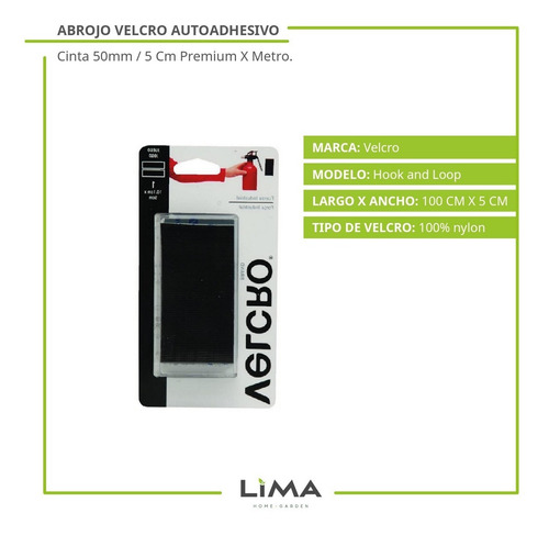 Imagen 2 de 7 de Abrojo Velcro Autoadhesivo 2 Tiras Uso General Soporta 2 Kg