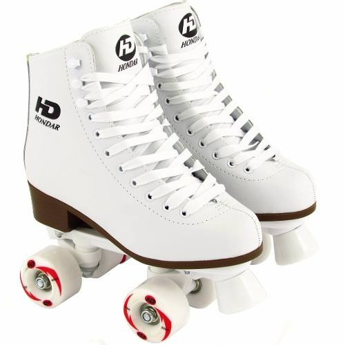 Patins Tradicional Hondar Quad Branco N° 34 ,35 E 36