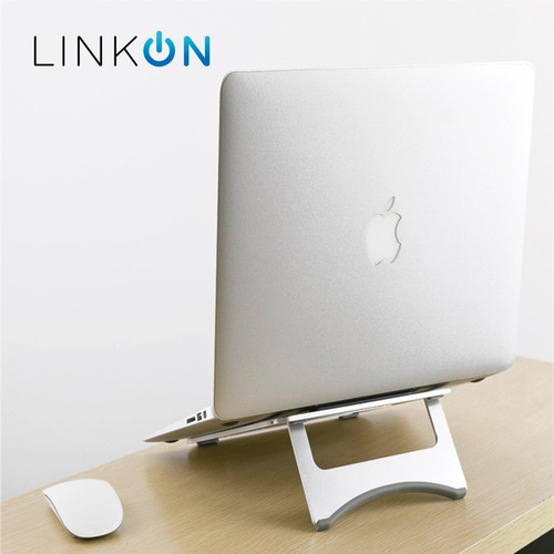 Imagen 10 de 10 de Soporte Base Aluminio Mac Macbook Notebook 10-16 Pulgadas