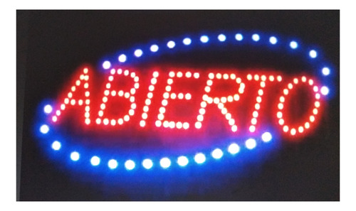Cartel Led Oferta Abierto O La Que Quieras A Pedido Nacional