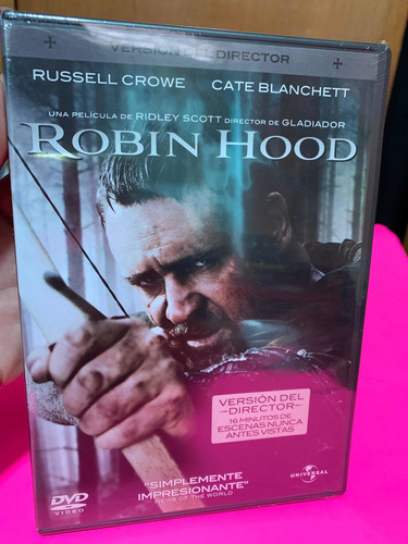 Robin Hood - Russell Crowe Versión Director Pelicula Dvd