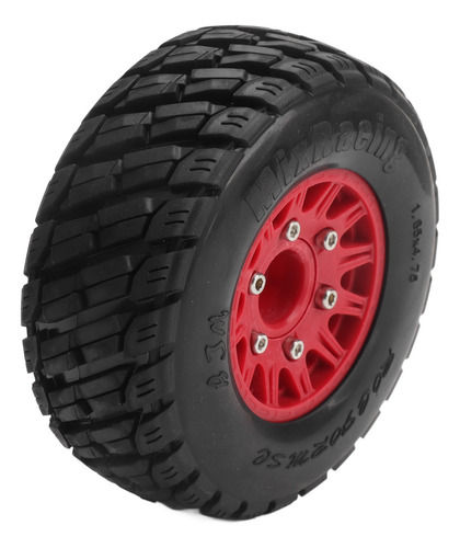 Neumáticos Para Camiones Rc Short Course, Color Rojo, 113 Mm
