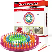 Comprar Juego De Telar Redondo Con Agujas  4 Telares Para Sombrero