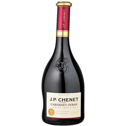 Vinho Francês Tinto Cabernet Sauvignon e Syrah JP Chenet 250ml