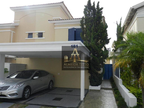 Maravilhosa Casa Semi Geminada À Venda No Condomínio Tamboré 6 Por R$ 1.430.000,00 Confira Descritivo. - Ca2400