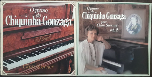 2x Lp Vinil Nm Clara Sverner O Piano De Chiquinha Gonzaga 12