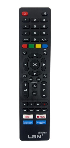 Control Remoto Para Onn  Smart Tv  Serie Lcb43g6sp-ui