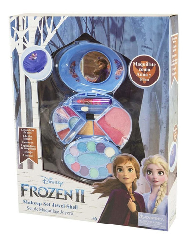 Set De Maquillaje Jewel Shell Para Niñas Frozen Disney