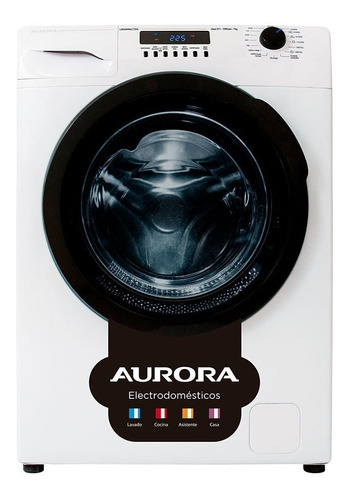 Lavarropas Automático Aurora 7510 Blanco 7kg 220v Lh Confort