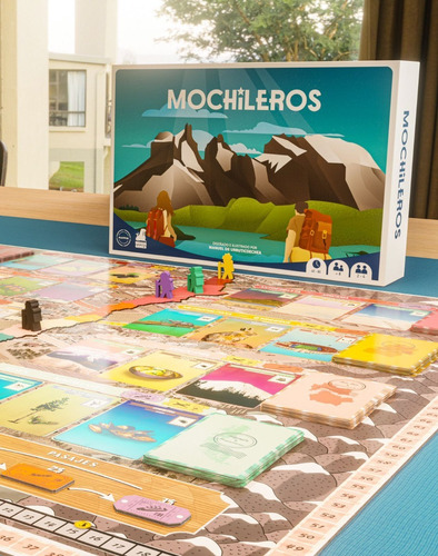 Imagen 3 de 5 de Juego De Mesa Mochileros, Conoce Chile Jugando - Morsa Games