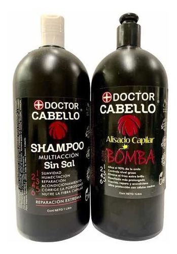 Cirugía Capilar Doctor Cabello Bomba Con Shampoo De Litro