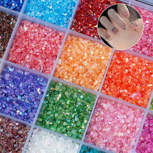 W Piedras Para Uñas Para Decoración De Uñas, Piedra