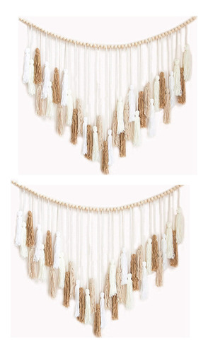 2 Colgantes De Pared De Macramé: Colgante De Pared De Macram