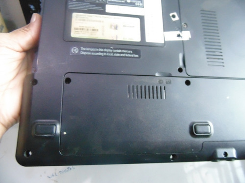 Carcaça Inferior Chassi Base P O Notebook Gateway Sa1 M-1625 (Usado)