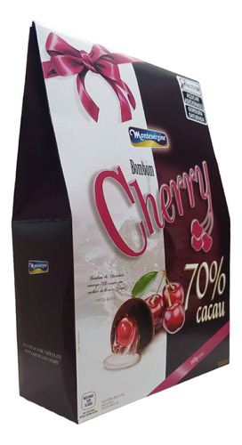Bombons Cherry 70% Cacau Montevérgine 160g