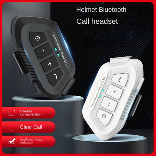 Auriculares Inalámbricos Para Casco Lx2 Bluetooth5.0 Con Man
