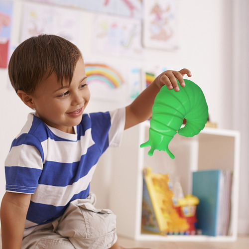 Un Juguete Infantil Fidget Slug Impreso En 3d, Amigable Y Ar