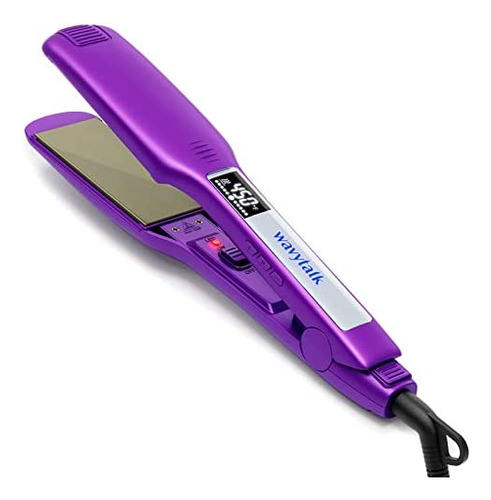 Plancha Plana Profesional De Titanio De 1.75 Pulgadas-morado