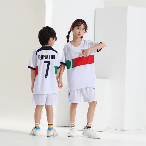 Conjunto De Camiseta De Fútbol Para Niños Grape Yke No. 7-c