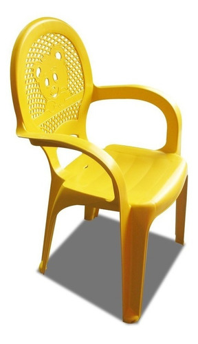 Paquete De 4 Sillas Infantiles Para Niño De Plastico Colores Color