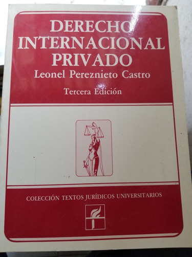 A0 Derecho Internacional Privado Leonel Pereznieto Castro (Usado)