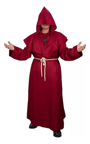 B Disfraz De Monjes Medievale De Cosplay Halloween Para