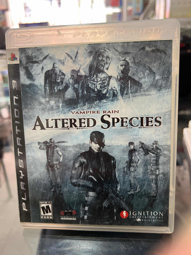 Vampire Rain Altered   Species Playstation 3