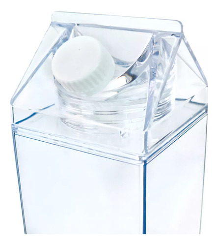 Garrafas Plástico Transparente Caixa De Leite 500ml Kit 3 Un