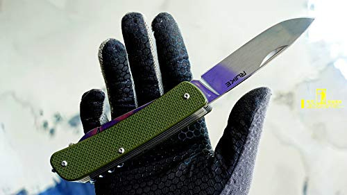 Ruike Cuchillo Multifuncional, Verde, G10 (m61-g)