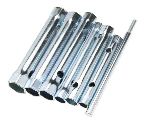 Set 6 Llave Plomero Trasera Tuerca Llave Bujía Llave Juego